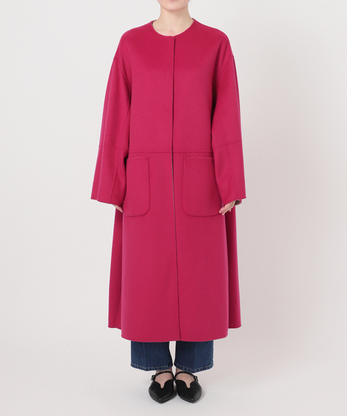 S120ブレンドリバーシブルコート（ノーカラーコート）｜B.C STOCK