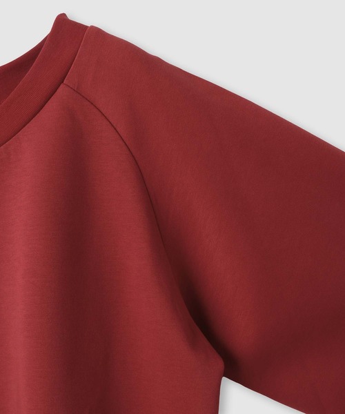 Mac-House(マックハウス)の「milli de l'air 体型カバー 立体スナップカーディガン(カーディガン/ボレロ・レディース・ブラック/ブラウン/レッド/ネイビー・M/L)」の11枚目の写真