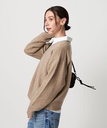 BEAUTY&YOUTH UNITED ARROWS | ウールカシミヤ アクア クルーネックニット(ニット/セーター)