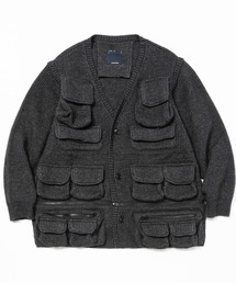 meanswhile（ミーンズワイル）の「Detachable Knit Luggage JKT（ベスト）」