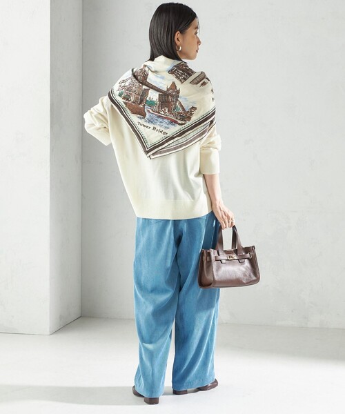 SHIPS(シップス)の「UHURU: レオパード / ロンドン ストール(ストール/ショール・レディース・ブラウン/ベージュ・ONE SIZE)」の8枚目の写真