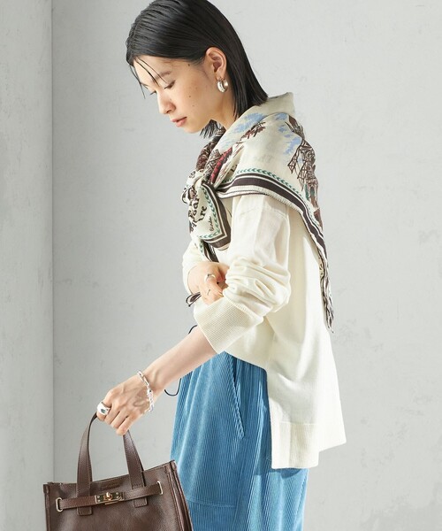 SHIPS(シップス)の「UHURU: レオパード / ロンドン ストール(ストール/ショール・レディース・ブラウン/ベージュ・ONE SIZE)」の9枚目の写真