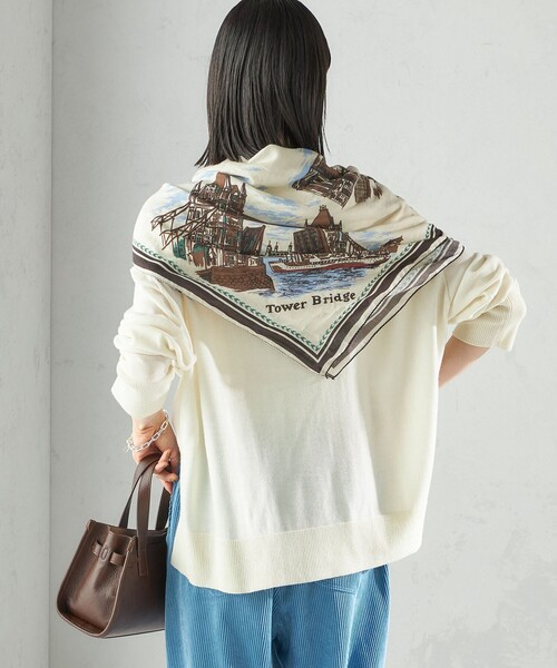 SHIPS(シップス)の「UHURU: レオパード / ロンドン ストール(ストール/ショール・レディース・ブラウン/ベージュ・ONE SIZE)」の10枚目の写真