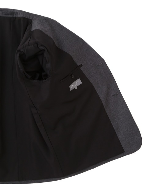 MARGARET HOWELL(マーガレットハウエル)の「MILLED FINE WOOL TWILL(テーラードジャケット・メンズ・チャコール・MEDIUM/LARGE/SMALL)」の4枚目の写真