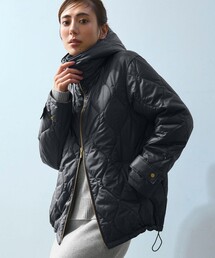 23区 S（ニジュウサンクチイサイサイズ）の「中綿パディング フード2WAY アウター（ダウンジャケット/コート）」