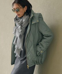 23区 S（ニジュウサンクチイサイサイズ）の「中綿パディング フード2WAY アウター（ダウンジャケット/コート）」