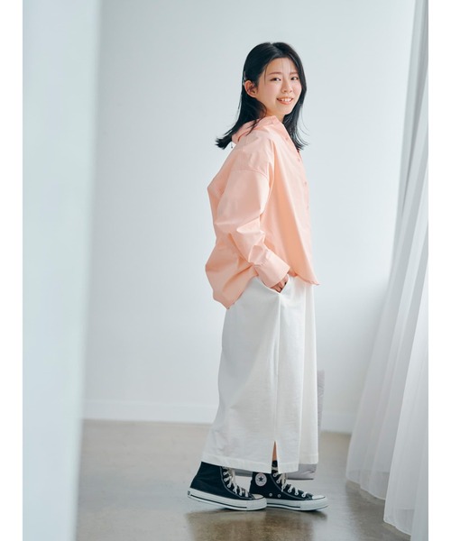 COHINA（コヒナ）の「ライトスウェットTワンピース 【低身長・小柄女性】（ワンピース・レディース・ホワイト・REGULAR/SHORT）」の15枚目の写真