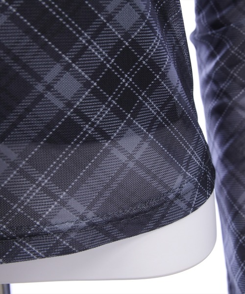 clear（クリア）の「ホルターキャミ付きチェックカットチュールトップス［韓国ファッション ガーリー］（Tシャツ/カットソー・レディース・ブラック/ブラウン・F）」の13枚目の写真