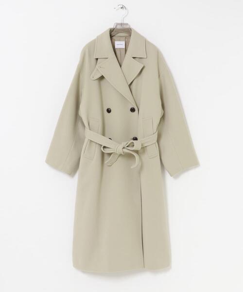 URBAN RESEARCH（アーバンリサーチ）の「スーパー140ウールチェスターコート（チェスターコート・レディース・ブラック/ライトベージュ/グリーン系その他・38/36）」の18枚目の写真