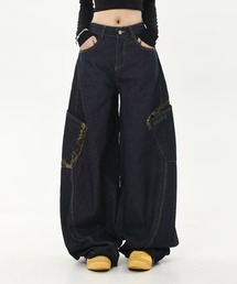 SPIGA | デニムルーズワイドパンツ(デニムパンツ)