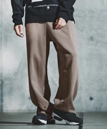 mp14137-Card Stitch Emblem Sweat pants スウェットパンツ(192-034-gla-cf)