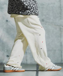 mp14137-Card Stitch Emblem Sweat pants スウェットパンツ(192-034-gla-cf)