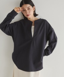 hunch（ハンチ）の「【WEB限定/別注】2WAY ハーフジップスウェット（スウェット）」