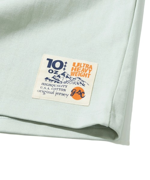go slow caravan（ゴースローキャラバン）の「超ヘビーUSA/C 柴犬と晩酌 ロングスリーブTEE（Tシャツ/カットソー・メンズ・ホワイト/ミント・LARGE/MEDIUM/SMALL/X-LARGE）」の11枚目の写真