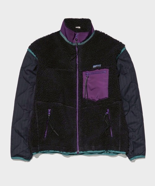 KHOKI（コッキ）の「【KHOKI/コッキ】Freece-texture jacket（その他アウター・メンズ・ブラック/カーキ・2/4/3）」の17枚目の写真