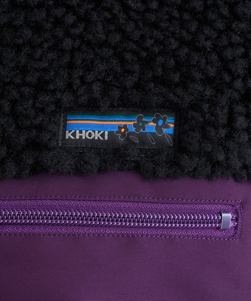 KHOKI（コッキ）の「【KHOKI/コッキ】Freece-texture jacket（その他アウター・メンズ・ブラック/カーキ・2/4/3）」の6枚目の写真