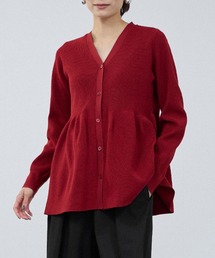 Mac-House | milli de l'air ソフトレッチペプラムカーディガン(カーディガン/ボレロ)