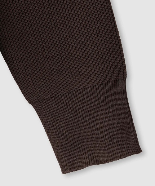 Mac-House（マックハウス）の「milli de l'air ソフトレッチペプラムカーディガン（カーディガン/ボレロ・レディース・カーキ/ブラウン/レッド/ブラック・M）」の12枚目の写真