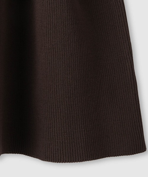 Mac-House（マックハウス）の「milli de l'air ソフトレッチペプラムカーディガン（カーディガン/ボレロ・レディース・カーキ/ブラウン/レッド/ブラック・M）」の13枚目の写真