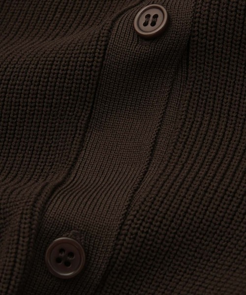 Mac-House（マックハウス）の「milli de l'air ソフトレッチペプラムカーディガン（カーディガン/ボレロ・レディース・カーキ/ブラウン/レッド/ブラック・M）」の14枚目の写真