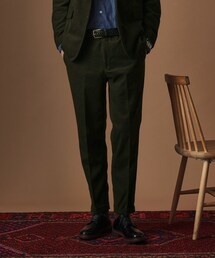 【Sサイズ～】ドビーキャラメルコールスラックス