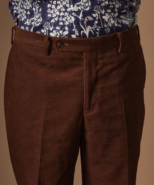 40ｃｔ＆525（フォーティーカラッツアンドゴーニーゴ）の「【Sサイズ～】ドビーキャラメルコールスラックス（その他パンツ・メンズ・ダークブラウン/カーキ系6・05/04/03/02/01）」の6枚目の写真