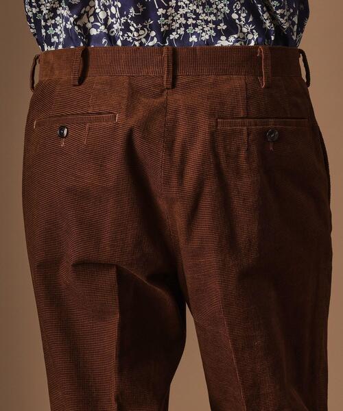 40ｃｔ＆525（フォーティーカラッツアンドゴーニーゴ）の「【Sサイズ～】ドビーキャラメルコールスラックス（その他パンツ・メンズ・ダークブラウン/カーキ系6・05/04/03/02/01）」の7枚目の写真