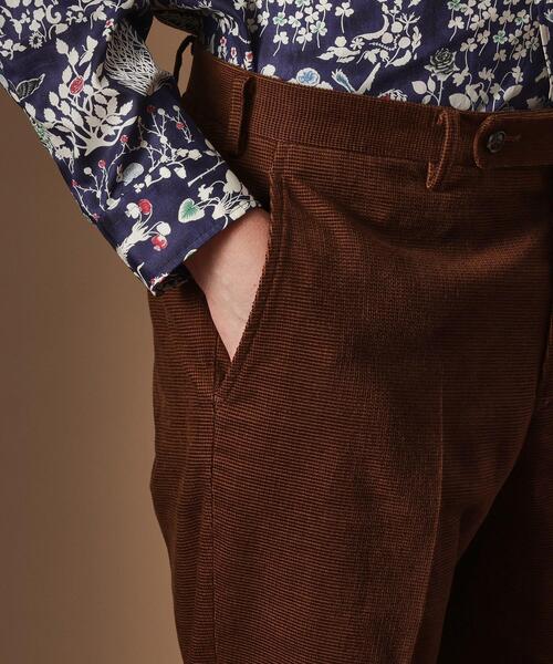 40ｃｔ＆525（フォーティーカラッツアンドゴーニーゴ）の「【Sサイズ～】ドビーキャラメルコールスラックス（その他パンツ・メンズ・ダークブラウン/カーキ系6・05/04/03/02/01）」の8枚目の写真