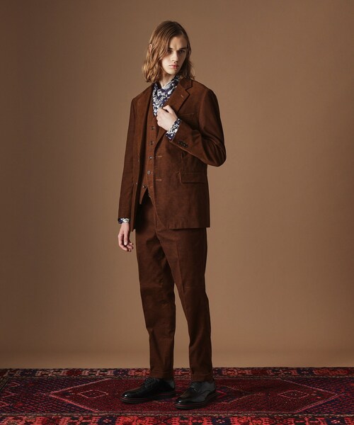 40ｃｔ＆525（フォーティーカラッツアンドゴーニーゴ）の「【Sサイズ～】ドビーキャラメルコールスラックス（その他パンツ・メンズ・ダークブラウン/カーキ系6・05/04/03/02/01）」の12枚目の写真