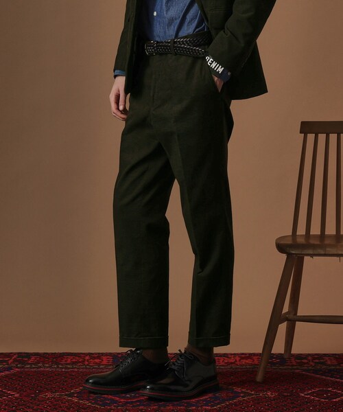 40ｃｔ＆525（フォーティーカラッツアンドゴーニーゴ）の「【Sサイズ～】ドビーキャラメルコールスラックス（その他パンツ・メンズ・ダークブラウン/カーキ系6・05/04/03/02/01）」の13枚目の写真