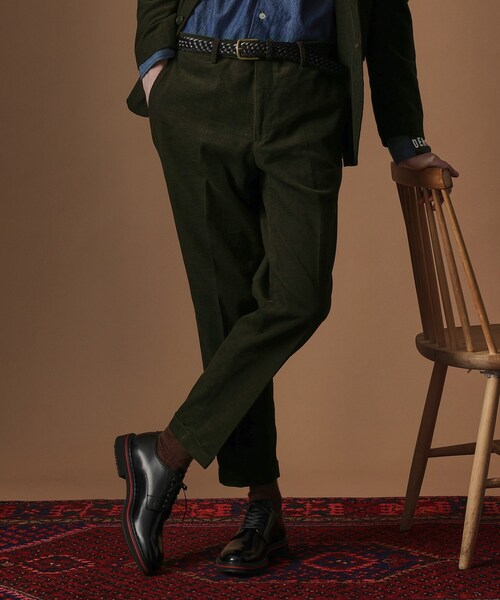 40ｃｔ＆525（フォーティーカラッツアンドゴーニーゴ）の「【Sサイズ～】ドビーキャラメルコールスラックス（その他パンツ・メンズ・ダークブラウン/カーキ系6・05/04/03/02/01）」の14枚目の写真