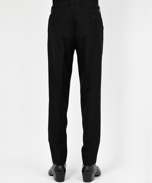LAD MUSICIAN(ラッドミュージシャン)の「WOOL GABARDINE SLIM SLACKS(スラックス・メンズ・ブラック・42/44/46)」の4枚目の写真