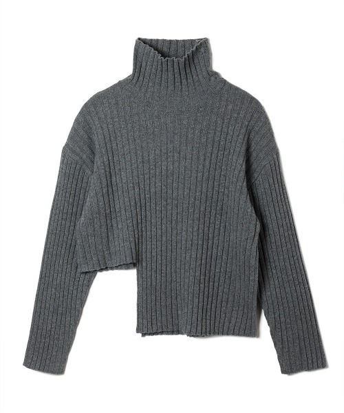 soduk（スドーク）の「cut cut knit sweater（ニット/セーター・レディース・ブラック/ブルー/グレー・ONE SIZE）」の10枚目の写真