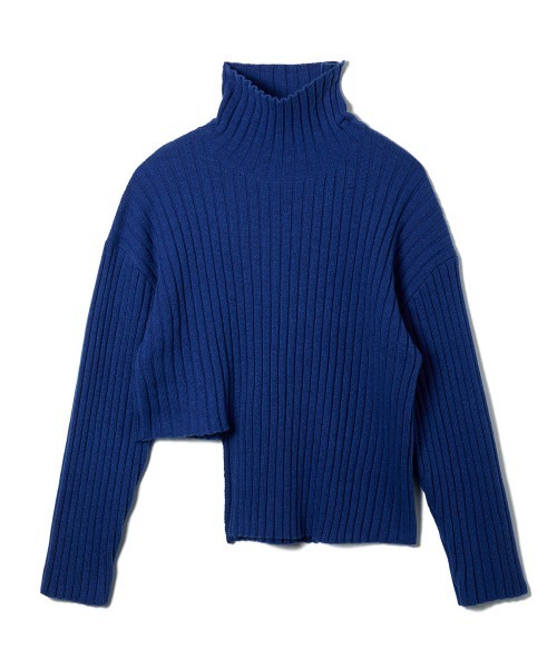soduk（スドーク）の「cut cut knit sweater（ニット/セーター・レディース・ブラック/ブルー/グレー・ONE SIZE）」の15枚目の写真
