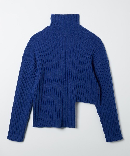 soduk（スドーク）の「cut cut knit sweater（ニット/セーター・レディース・ブラック/ブルー/グレー・ONE SIZE）」の16枚目の写真