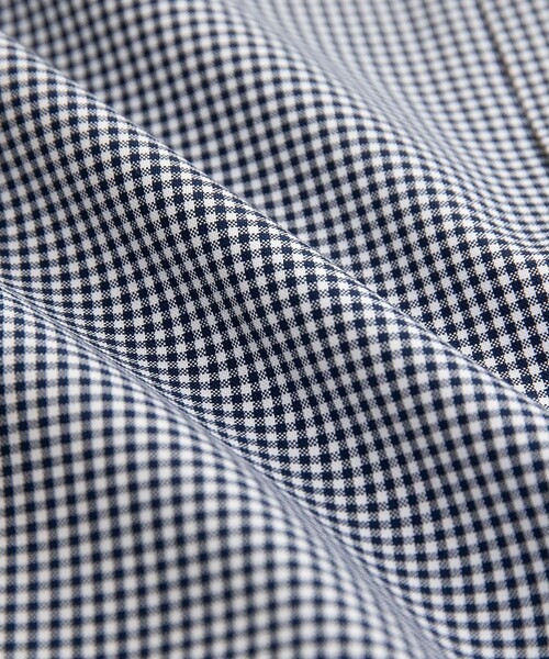 BROOKS BROTHERS(ブルックスブラザーズ)の「ストレッチピンポイントオックスフォード ギンガムチェック ドレスシャツ Slim Fit(ビジネスシャツ・メンズ・ブルー/ネイビー/ライトブルー・15-31/15-32/15 1/2-31/16-31/16-32/15 1/2-32/14 1/2-31/15-33/15 1/2-33/16-33/16 1/2-32/16 1/2-33)」の13枚目の写真