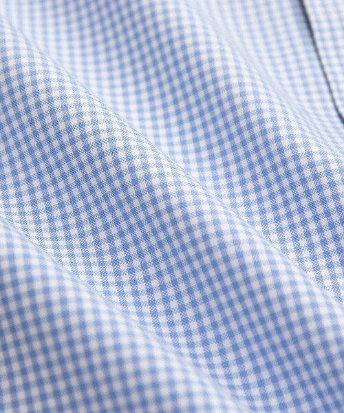 BROOKS BROTHERS(ブルックスブラザーズ)の「ストレッチピンポイントオックスフォード ギンガムチェック ドレスシャツ Slim Fit(ビジネスシャツ・メンズ・ブルー/ネイビー/ライトブルー・15-31/15-32/15 1/2-31/16-31/16-32/15 1/2-32/14 1/2-31/15-33/15 1/2-33/16-33/16 1/2-32/16 1/2-33)」の18枚目の写真
