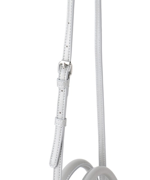 ROPE' PICNIC（ロペピクニック）の「ハートチャーム付きミニレトルショルダーバッグ（ショルダーバッグ・レディース・キナリ/シルバー/レッド/ブラック・FREE）」の13枚目の写真