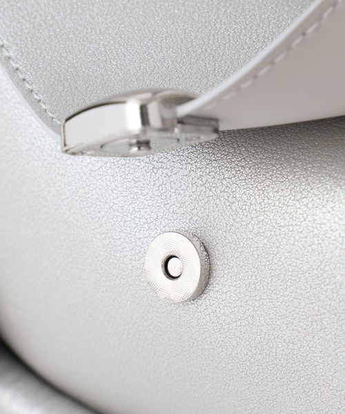 ROPE' PICNIC（ロペピクニック）の「ハートチャーム付きミニレトルショルダーバッグ（ショルダーバッグ・レディース・キナリ/シルバー/レッド/ブラック・FREE）」の18枚目の写真