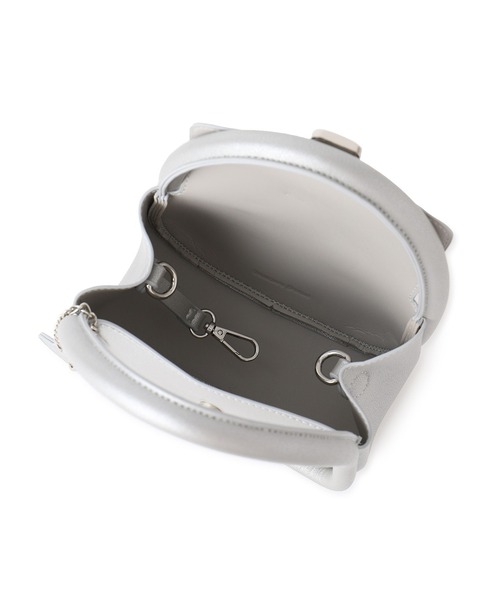 ROPE' PICNIC（ロペピクニック）の「ハートチャーム付きミニレトルショルダーバッグ（ショルダーバッグ・レディース・キナリ/シルバー/レッド/ブラック・FREE）」の19枚目の写真