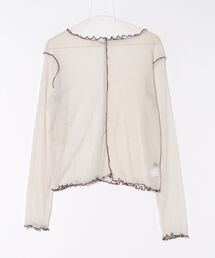 STYLEBLOCK | ラメシアー配色メロートップス(Tシャツ/カットソー)