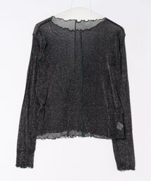 STYLEBLOCK（スタイルブロック）の「ラメシアー配色メロートップス（Tシャツ/カットソー）」