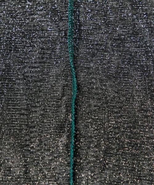 STYLEBLOCK（スタイルブロック）の「ラメシアー配色メロートップス（Tシャツ/カットソー・レディース・ボルドー/ブラウン/チャコールグレー/アイボリー/ブラック・FREE）」の7枚目の写真