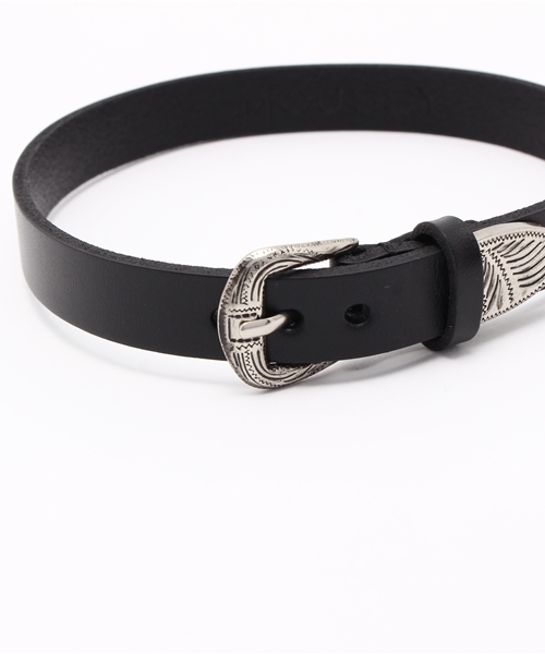 MOUSSY（マウジー）の「BUCKLE CHOKER（ネックレス・レディース・ブラック/ベージュ・FREE）」の6枚目の写真