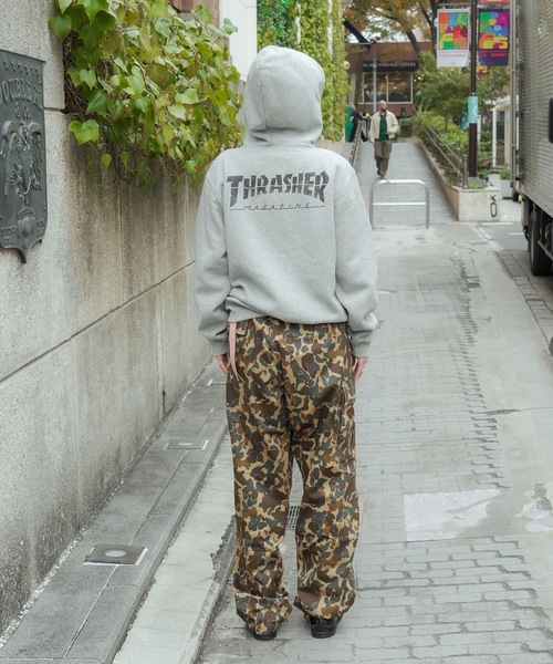 Thrasher magazine 10周年 フッド付き スウェット 楽天市場】THRASHER トレーナー ロゴプリント スウェット トレーナー