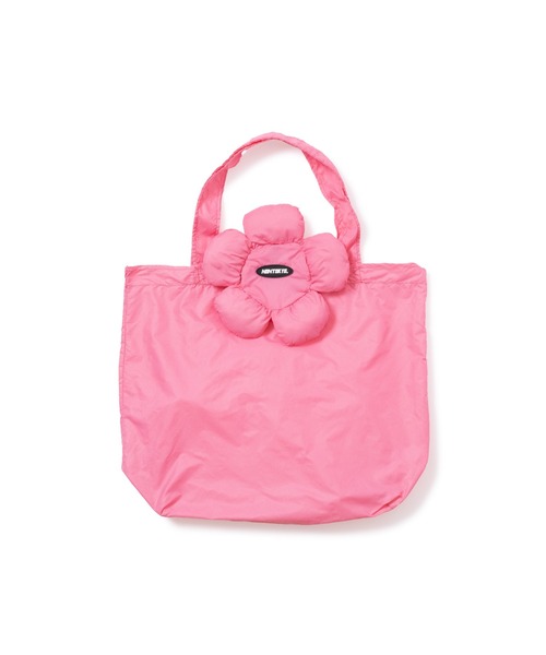 NON TOKYO(ノントーキョー)の「NON TOKYO/ノントーキョー/フラワーエコBAG(トートバッグ・レディース・ブラック/ブラウン/ピンク・F)」の21枚目の写真
