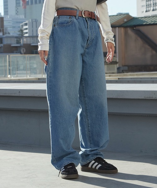 Johnbull/ジョンブル 5POCKET STRAIGHT JEANSウォッシュ加工