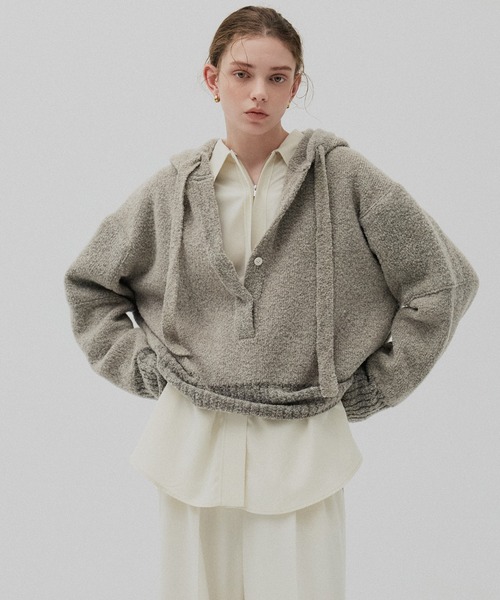 ジップアップオーバーシャツ（シャツ/ブラウス）｜PUBLIC TOKYO