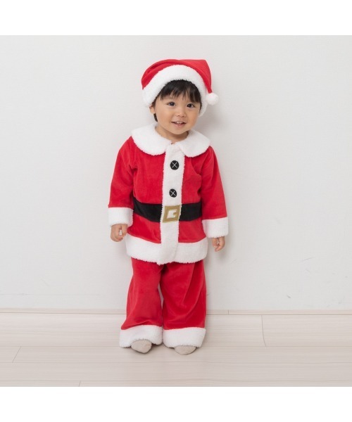 クリスマスワンピース / スーツ ベロア（ワンピース）｜Babiesrus