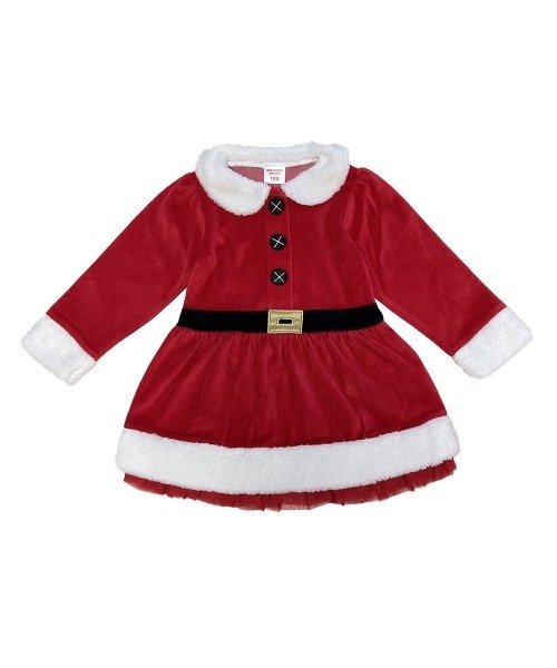 クリスマスワンピース / スーツ ベロア（ワンピース）｜Babiesrus